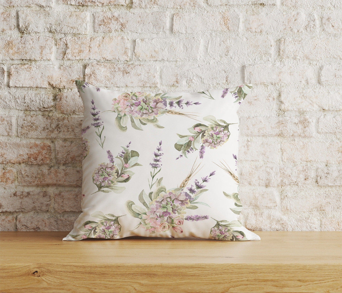 Onay Home Textile Cushion Covers 3 / 12 x 12 inch (30 x 30 cm) Double Side Lavender Cushion Cover Purple Pillow Case Lilac Cushion Case