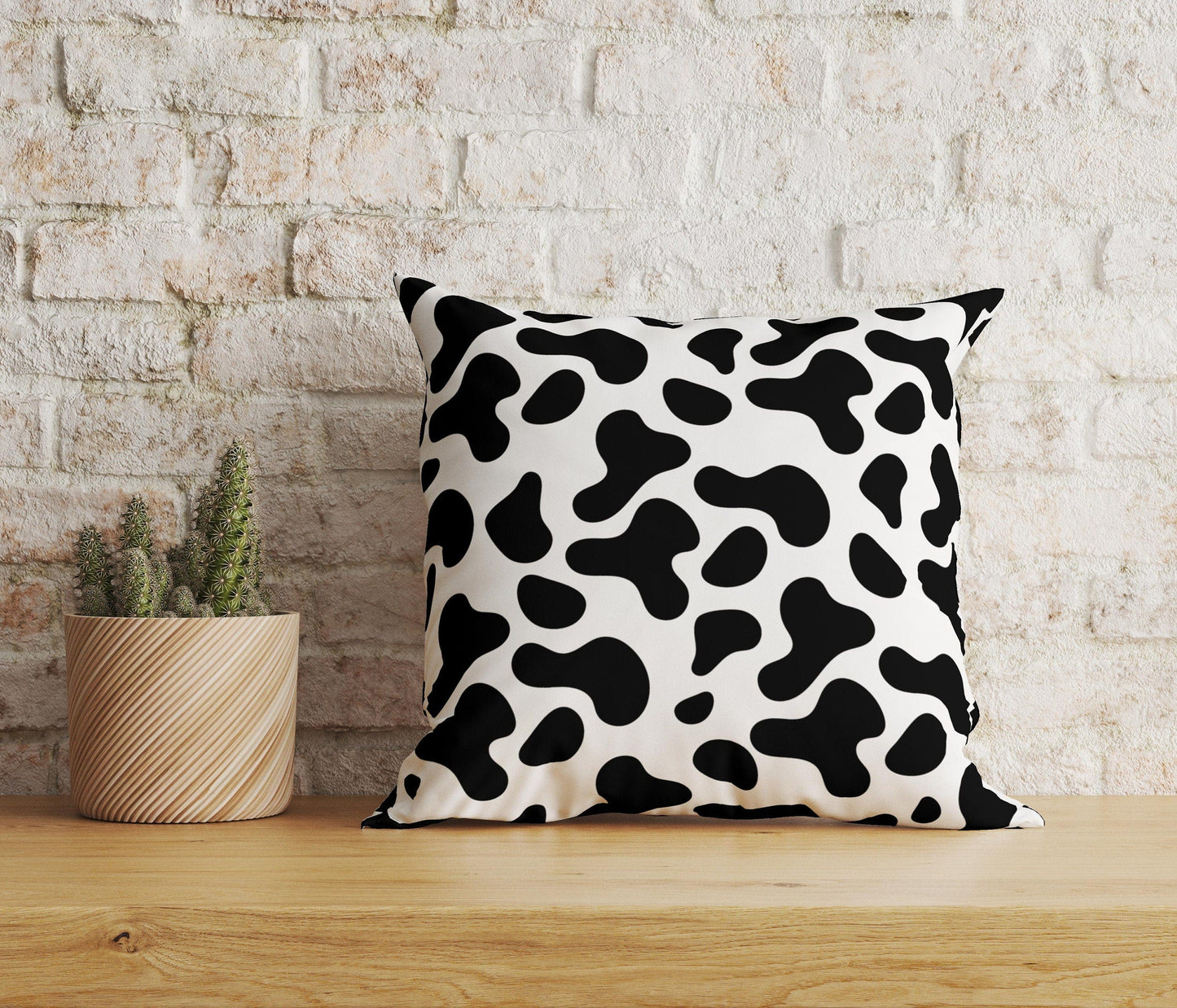 Onay Home Textile Cushion Covers 2 / 12 x 12 inch (30 x 30 cm) Double Side Leopard Pattern Cushion Covers Leopard Geometric Pillow Case