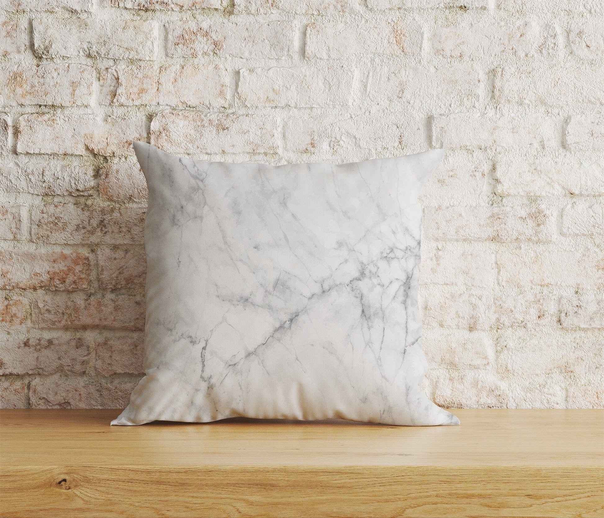 Onay Home Textile Cushion Covers 4 / 12 x 12 inch (30 x 30 cm) Double Side Marble Cushion Cover Grey Watercolor Marbled Stone Pillowcase