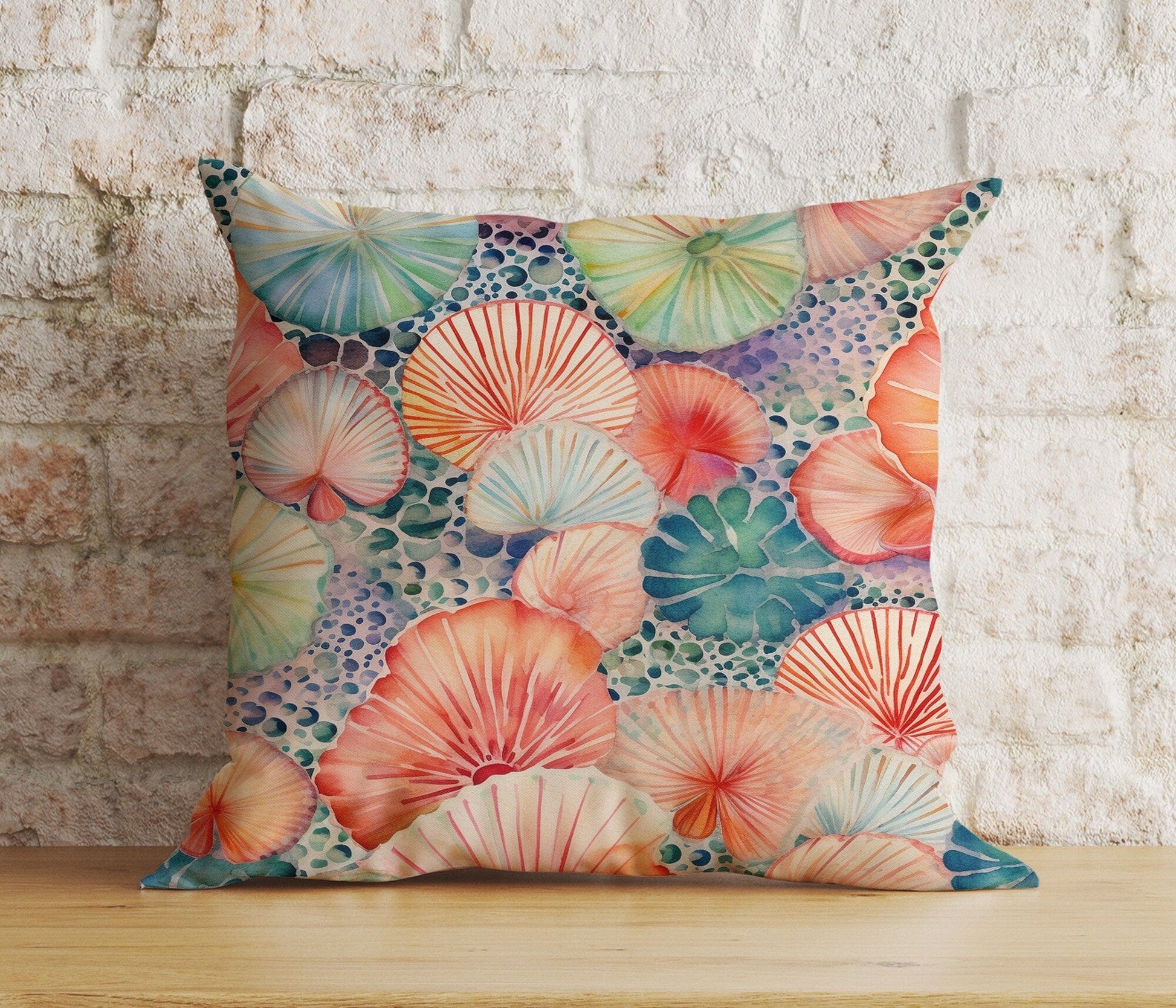 Onay 8 / 12 x 12 inch (30 x 30 cm) Double Side Marine Coastal Summer Beach Nautical Cushion Cover