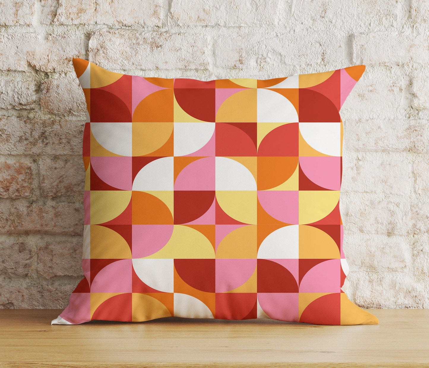 Onay Home Textile Cushion Covers 2 / 12 x 12 inch (30 x 30 cm) Double Side Mid Century Modern Retro Abstract Home Decor Cushion Cover