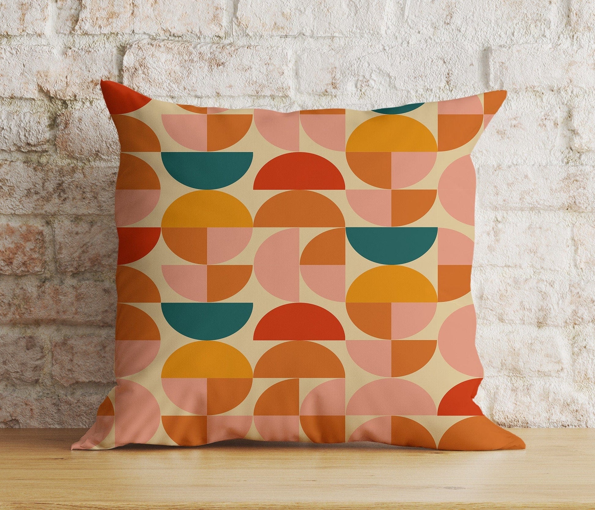 Onay Home Textile Cushion Covers 1 / 12 x 12 inch (30 x 30 cm) Double Side Mid Century Modern Retro Abstract Home Decor Cushion Cover