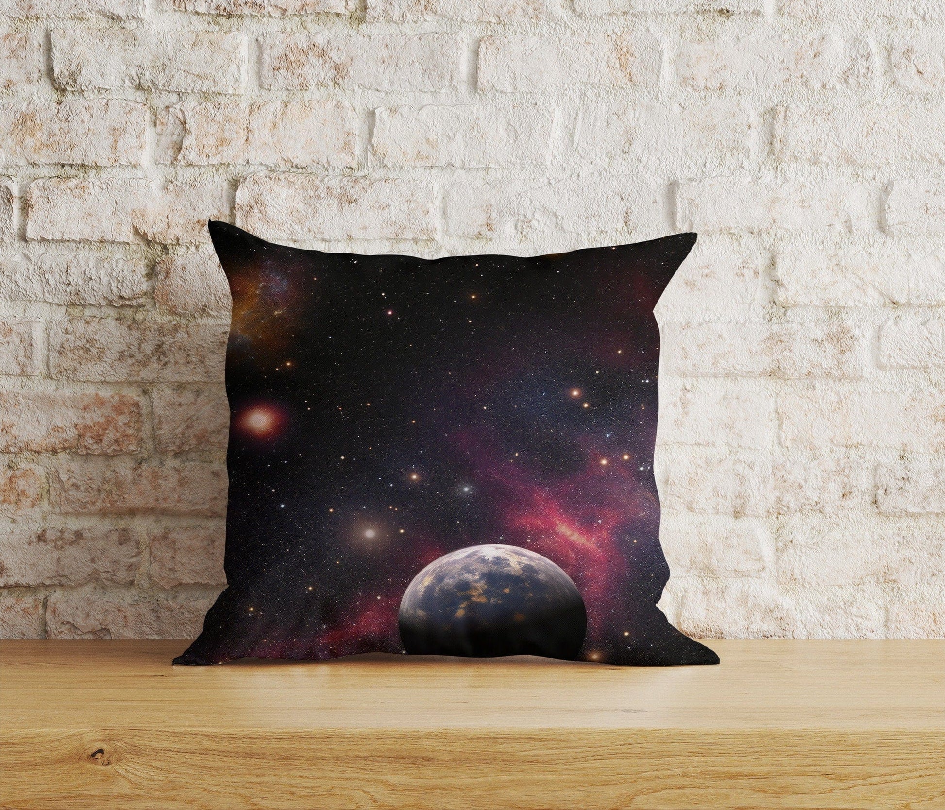 Onay Home Textile Cushion Covers 7 / 12 x 12 inch (30 x 30 cm) Double Side Milky Way Galaxy Cushion Cover Star Space Pillow Covers