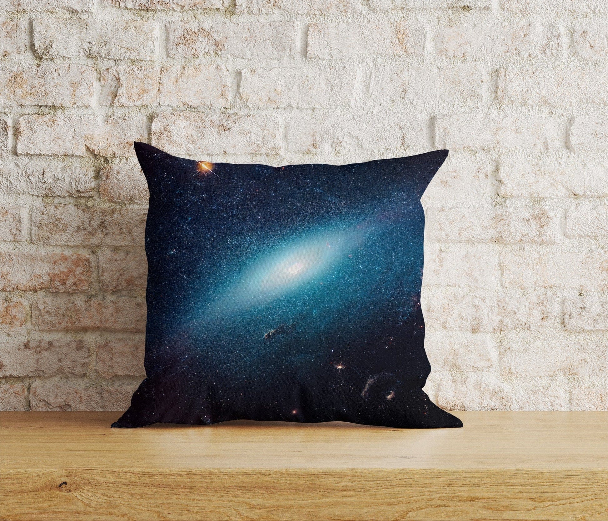 Onay Home Textile Cushion Covers 1 / 12 x 12 inch (30 x 30 cm) Double Side Milky Way Galaxy Cushion Cover Star Space Pillow Covers