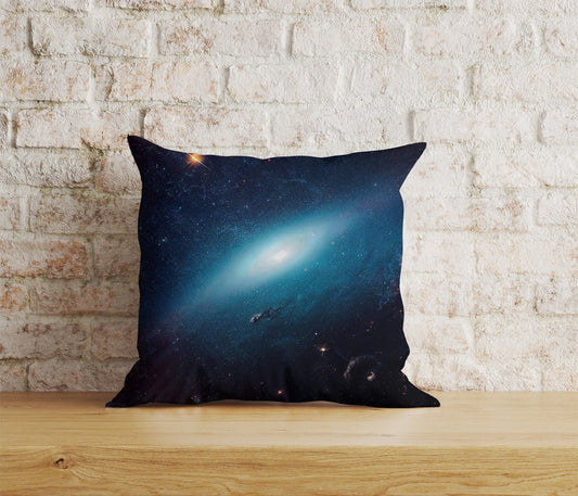 Onay Home Textile Cushion Covers 1 / 12 x 12 inch (30 x 30 cm) Double Side Milky Way Galaxy Cushion Cover Star Space Pillow Covers