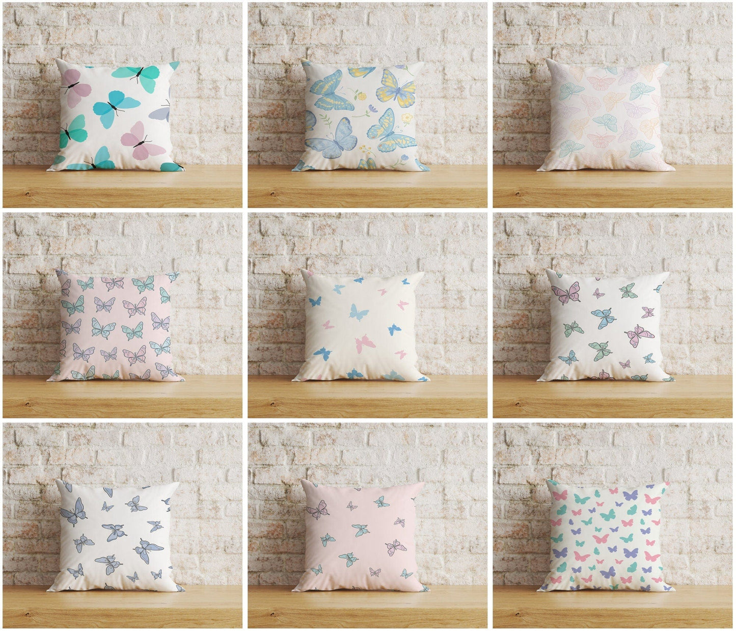 Onay Home Textile Cushion Covers Minimal Butterfly Cushion Cover Animal Kitchen Garden Decor