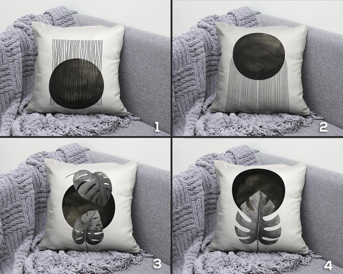 Onay Minimalist Drawings Abstract Line Art Cushion Cover