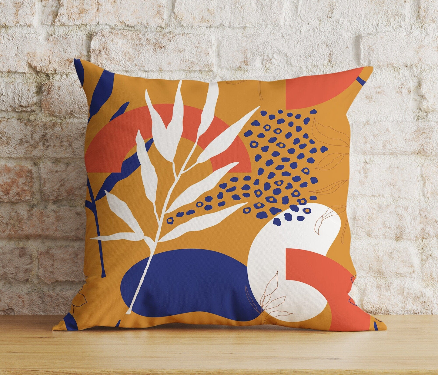 Onay Home Textile Cushion Covers 6 / 12 x 12 inch (30 x 30 cm) Double Side Modern Abstract Cushion Covers Minimalist Pillow Cover 16x16