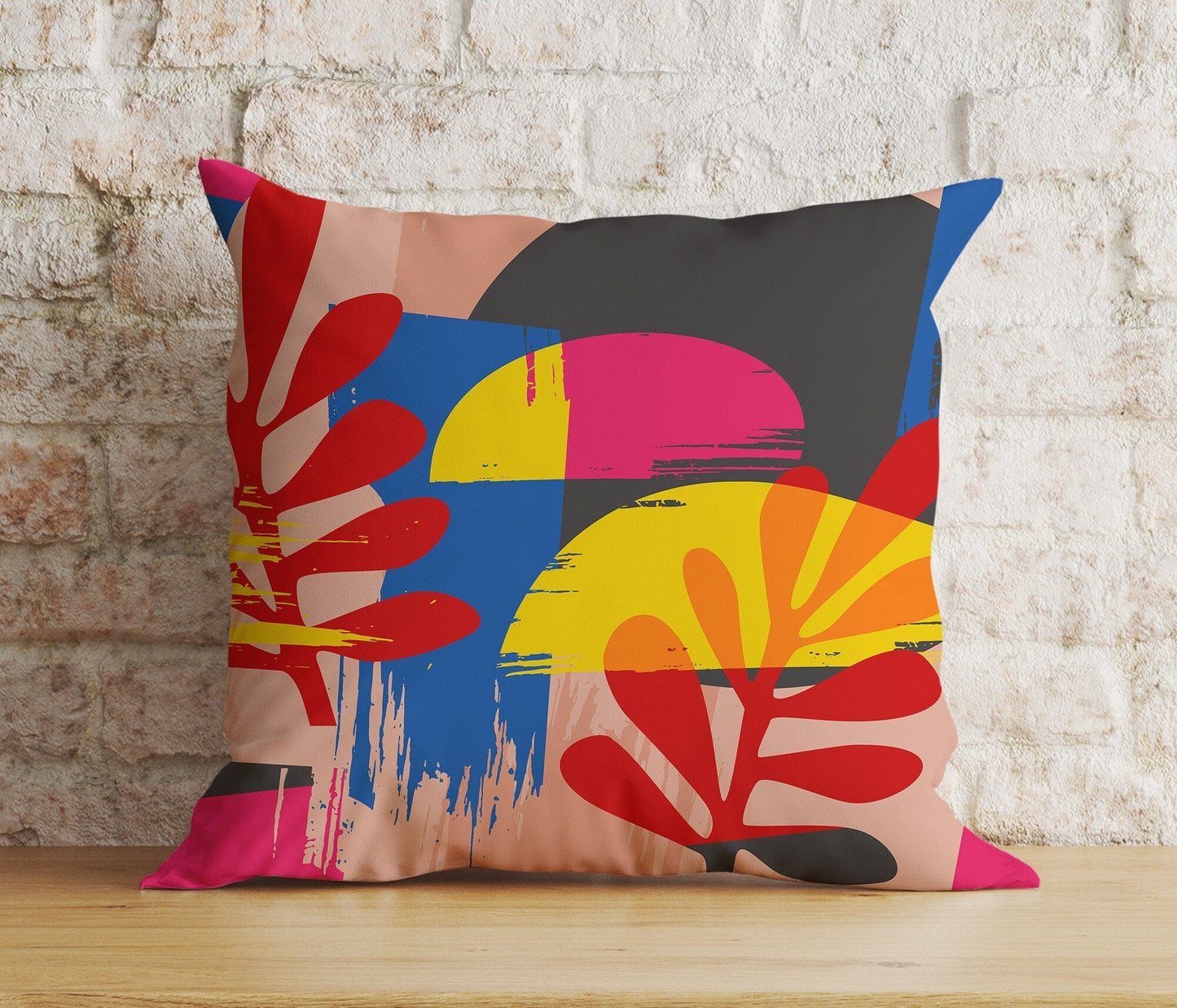 Onay Home Textile Cushion Covers 3 / 12 x 12 inch (30 x 30 cm) Double Side Modern Abstract Cushion Covers Minimalist Pillow Cover 16x16