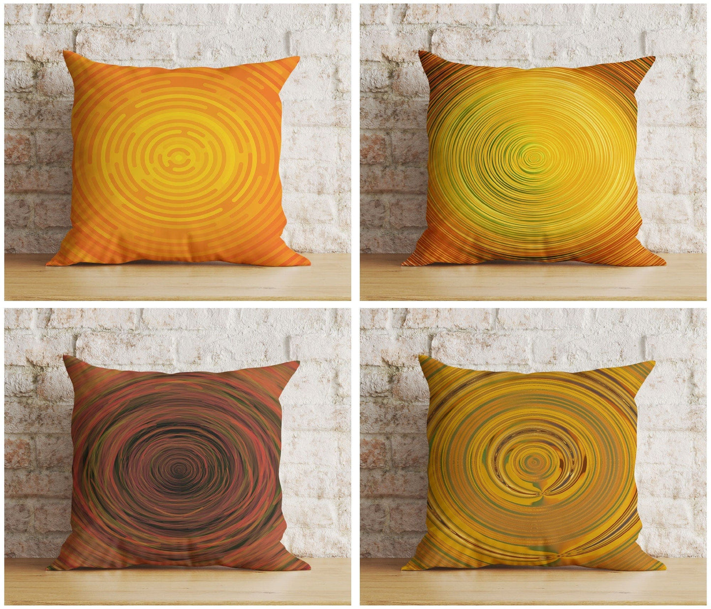Onay Modern Abstract Terracotta Boho Home Decor Cushion Cover