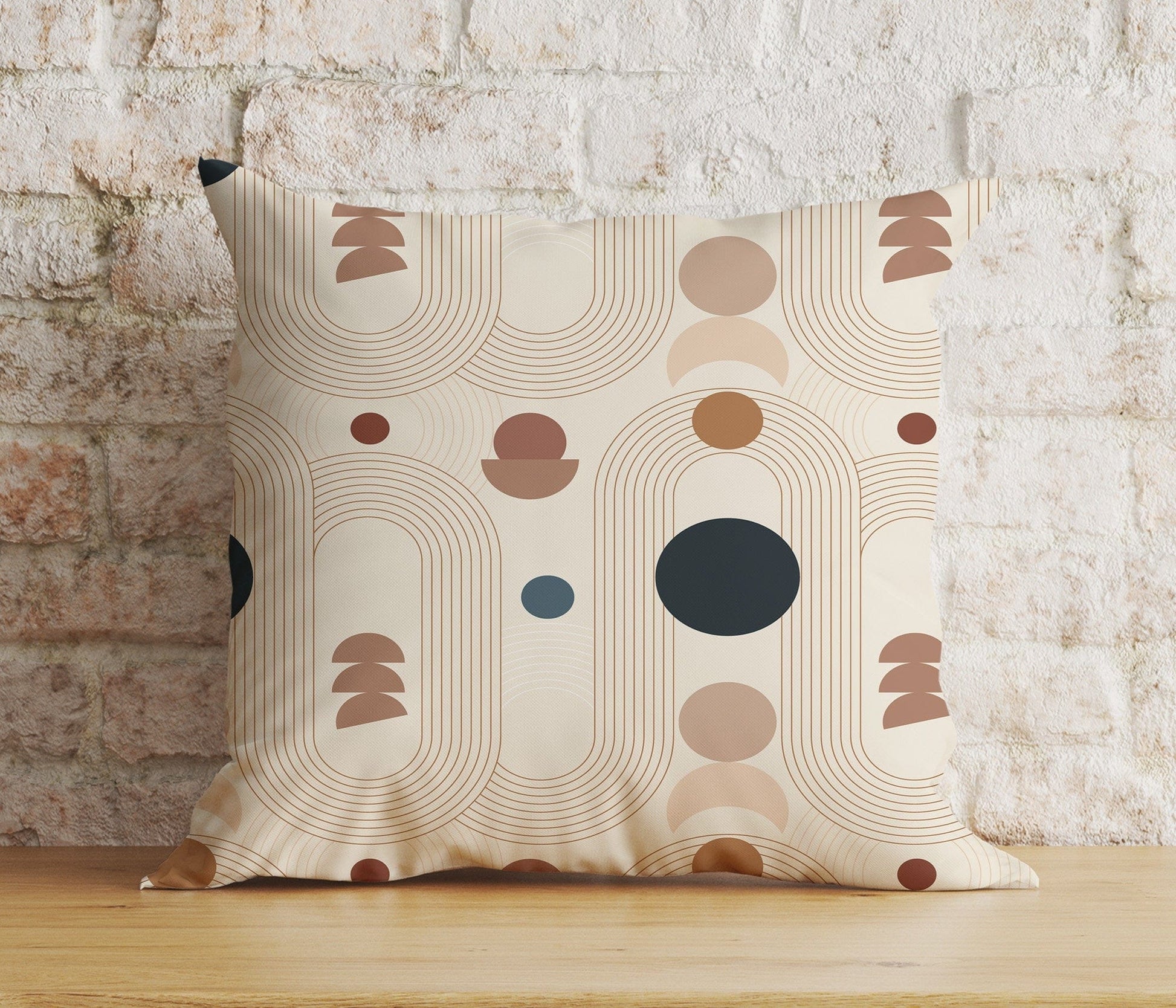 Onay Home Textile Cushion Covers 4 / 12 x 12 inch (30 x 30 cm) Double Side Modern Boho Minimalist Drawings Decor Cushion Covers