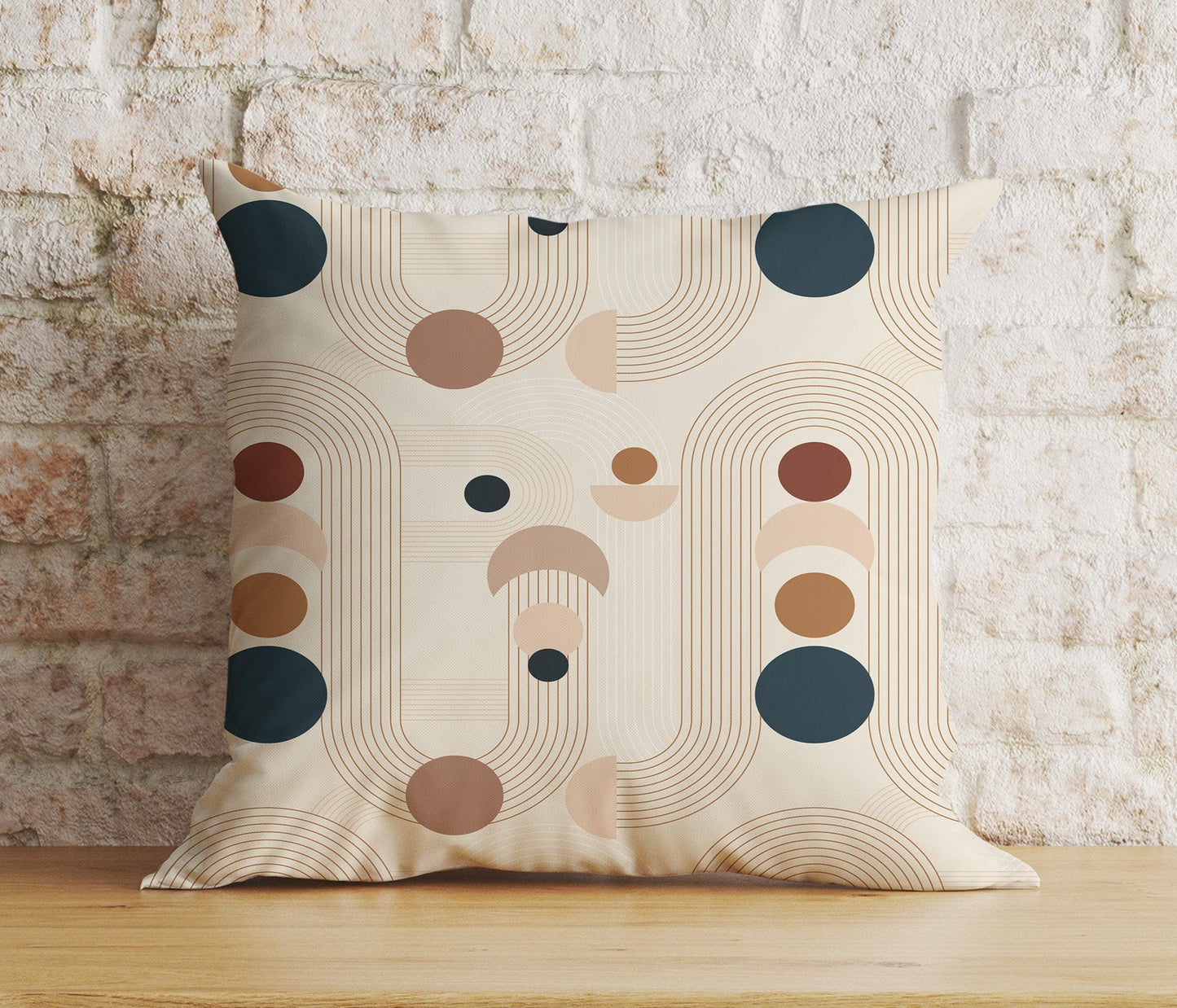 Onay Home Textile Cushion Covers 3 / 12 x 12 inch (30 x 30 cm) Double Side Modern Boho Minimalist Drawings Decor Cushion Covers