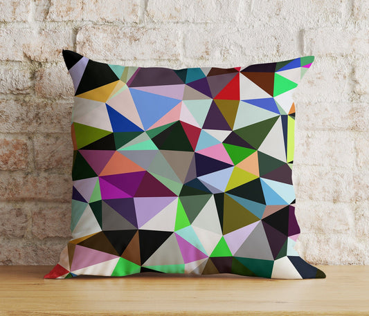 Onay 1 / 12 x 12 inch (30 x 30 cm) Double Side Multicolor Geometric Modern Decoration Cushion Cover