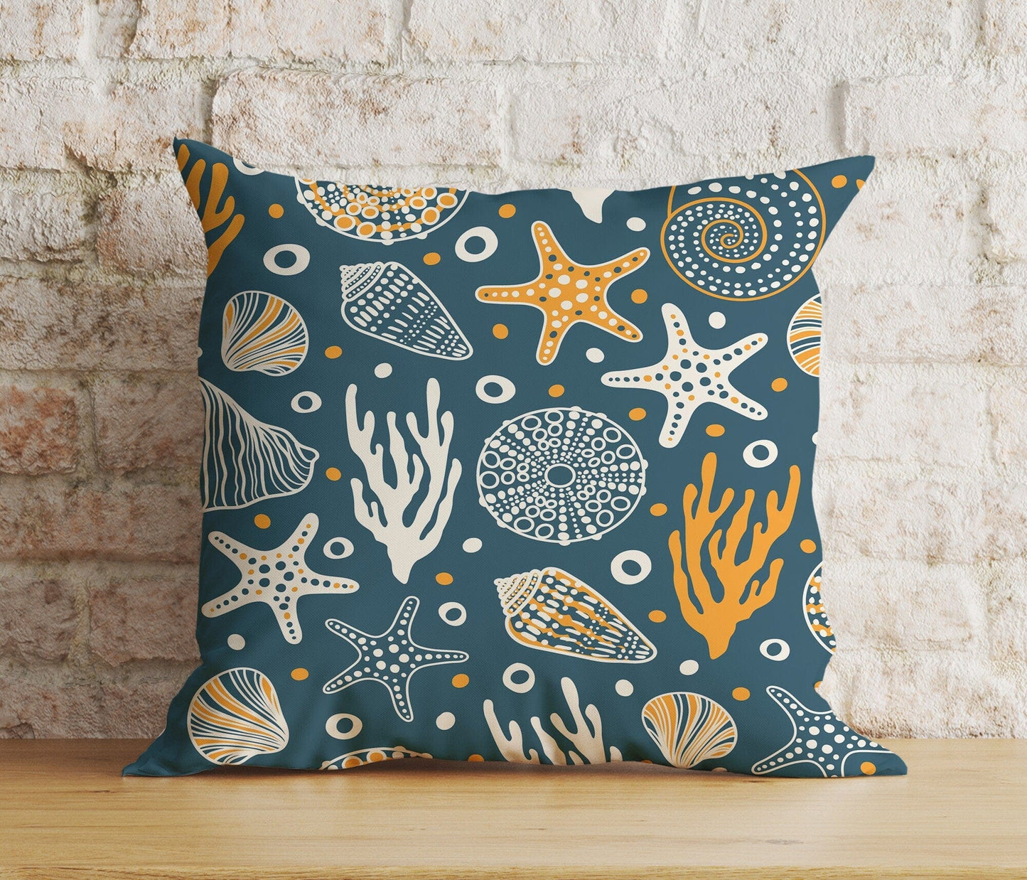 Onay 2 / 12 x 12 inch (30 x 30 cm) Nautical Yachting Beach Home Decoration Cushion Cover