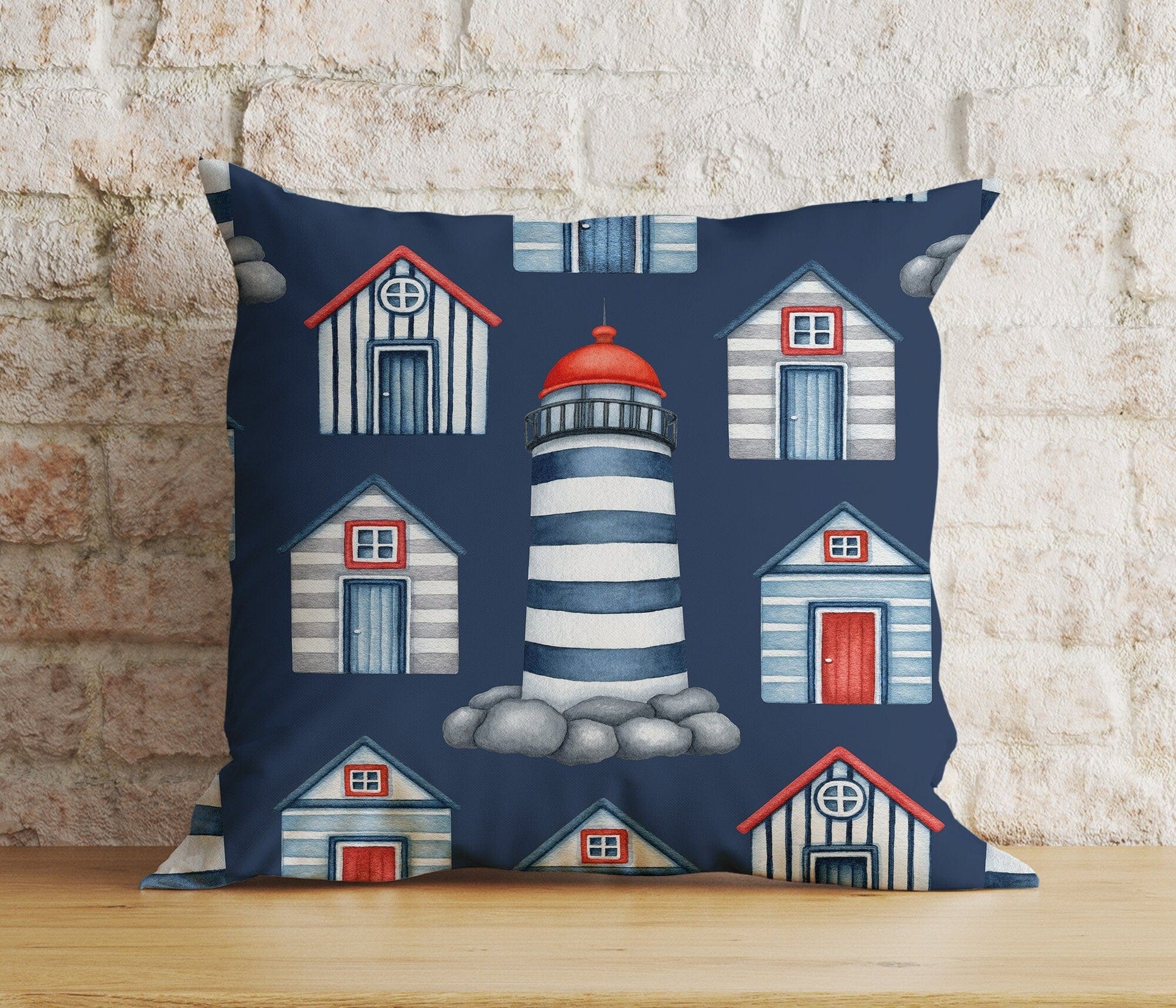 Onay 1 / 12 x 12 inch (30 x 30 cm) Nautical Yachting Beach Home Decoration Cushion Cover