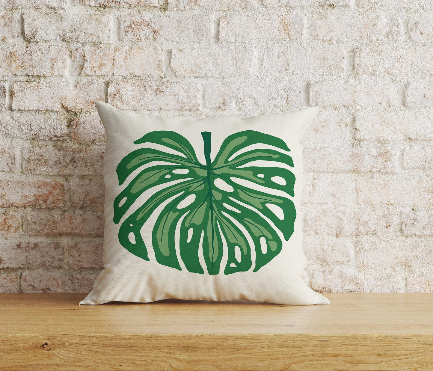 Onay Home Textile Cushion Covers 4 / 12 x 12 inch (30 x 30 cm) Double Side Palm Green Grove Cushion Covers Indoor/Outdoor Pillow Covers