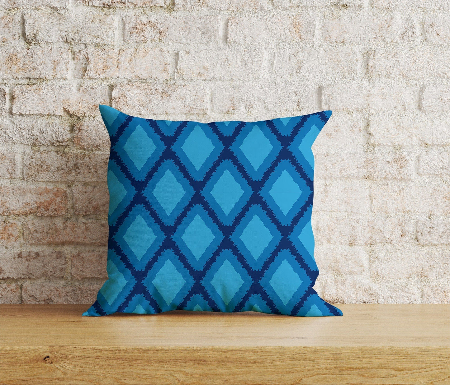 Onay Home Textile Cushion Covers 2 / 12 x 12 inch (30 x 30 cm) Double Side Patchwork Cushion Cover Colorful Blocked Patchwork Cushions
