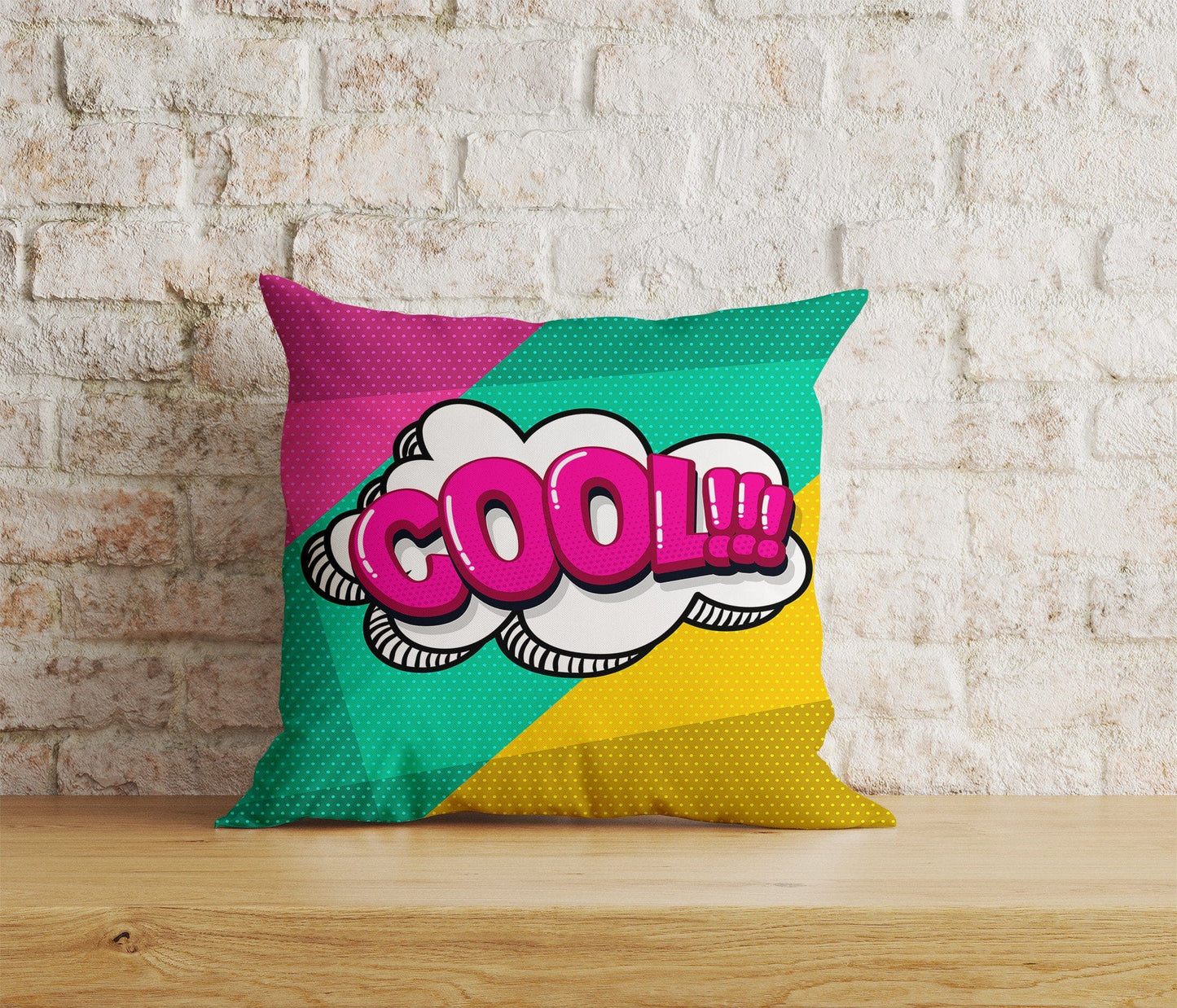 Onay Home Textile Cushion Covers 1 / 12 x 12 inch (30 x 30 cm) Double Side Pop Art Cushion Cover Lips Wow Pop Art Woman Pillow Covers