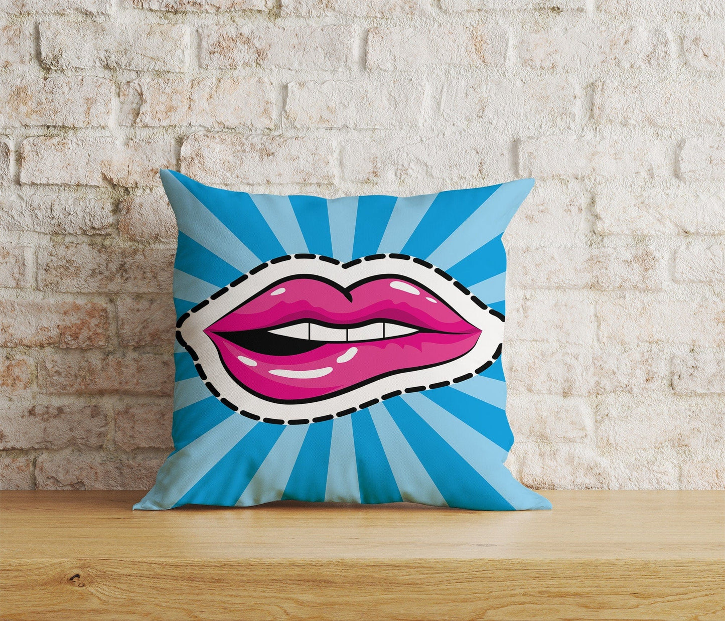 Onay Home Textile Cushion Covers 9 / 12 x 12 inch (30 x 30 cm) Double Side Pop Art Pillow Covers Kissing Cushion Covers Illustration