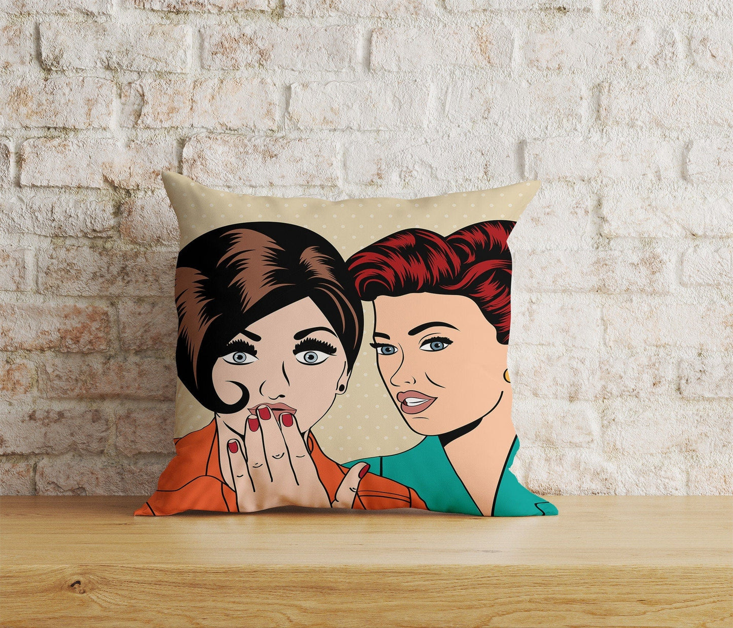 Onay Home Textile Cushion Covers 6 / 12 x 12 inch (30 x 30 cm) Double Side Pop Art Pillow Covers Kissing Cushion Covers Illustration