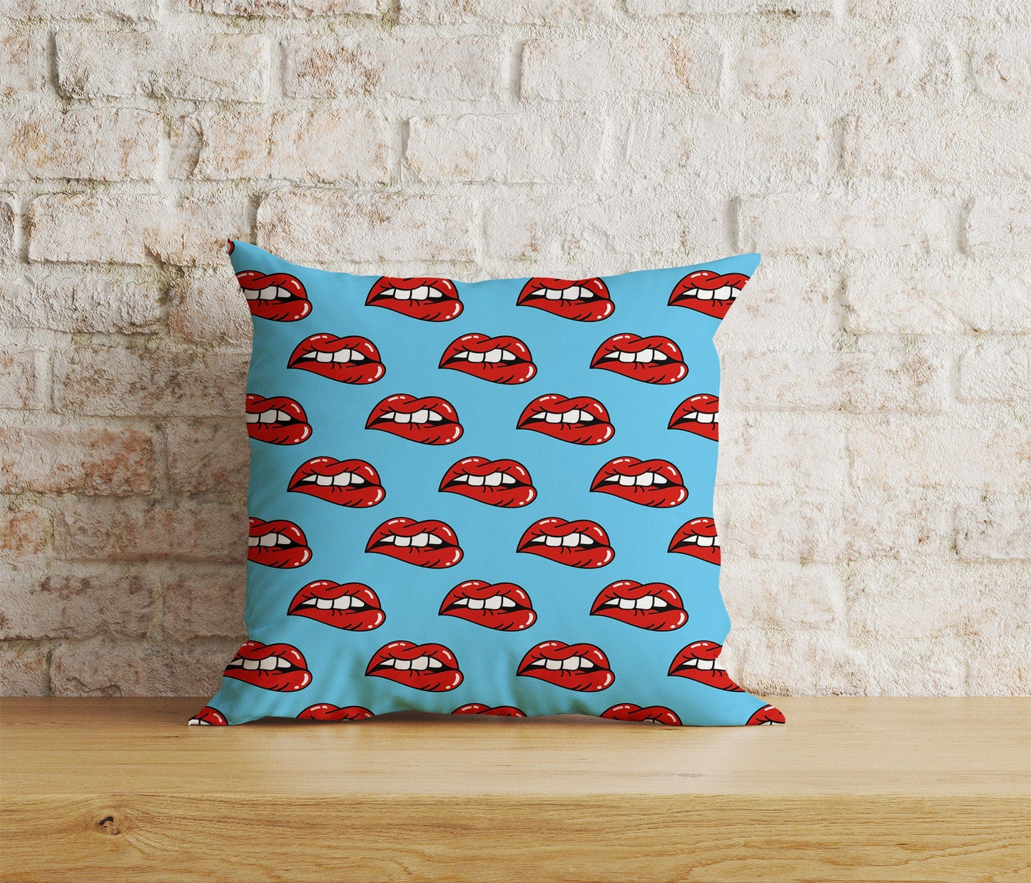 Onay Home Textile Cushion Covers 4 / 12 x 12 inch (30 x 30 cm) Double Side Pop Art Pillow Covers Kissing Cushion Covers Illustration