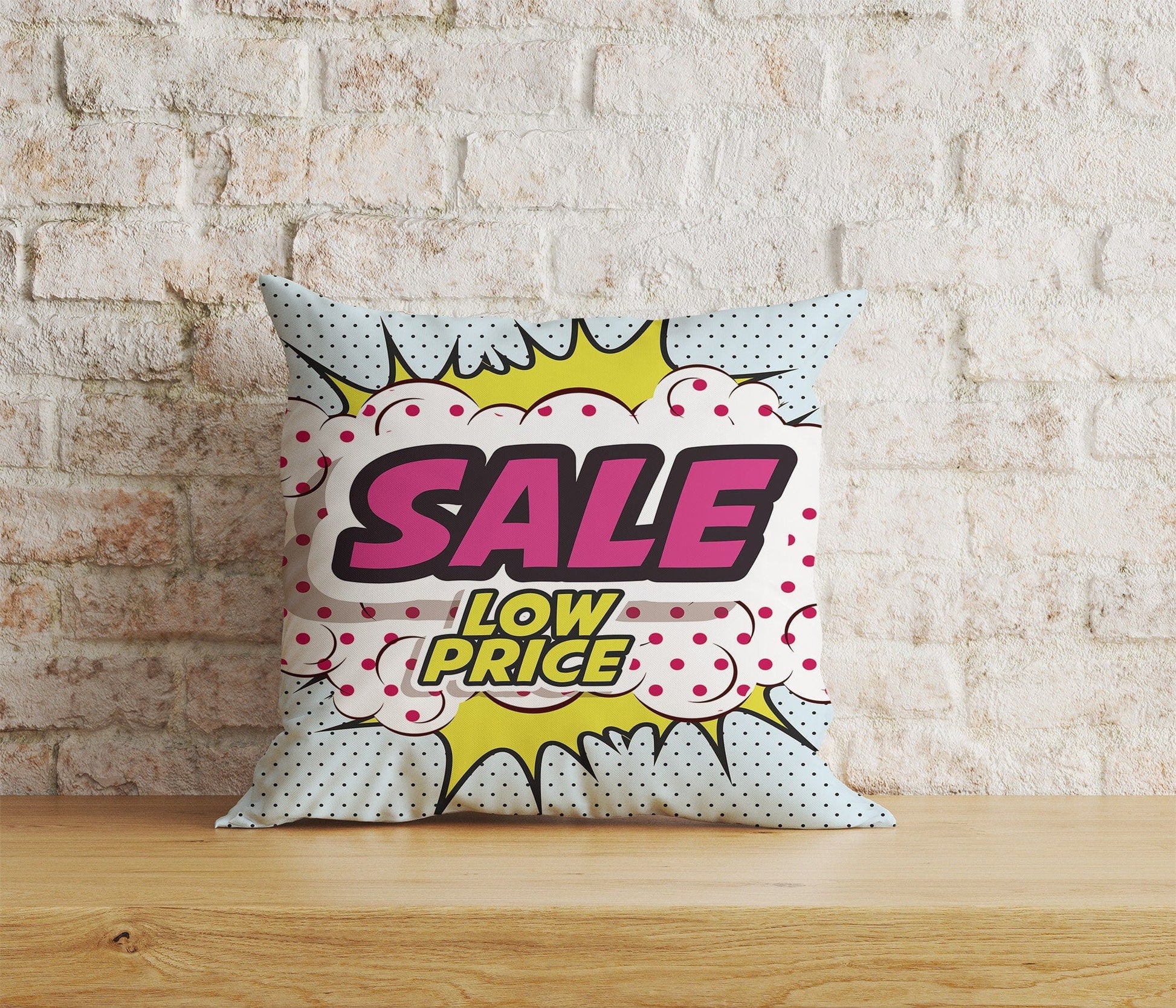 Onay Home Textile Cushion Covers 3 / 12 x 12 inch (30 x 30 cm) Double Side Pop Art Sale Cushion Cover Lips Bubble Gum Price Pillowcase