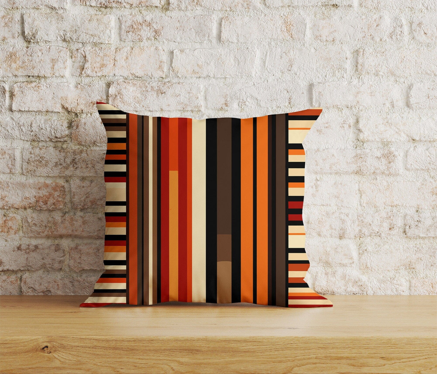 Onay Home Textile Cushion Covers 9 / 12 x 12 inch (30 x 30 cm) Double Side Retro 70s Cushion Cover Mid Century Modern Pillow Cover