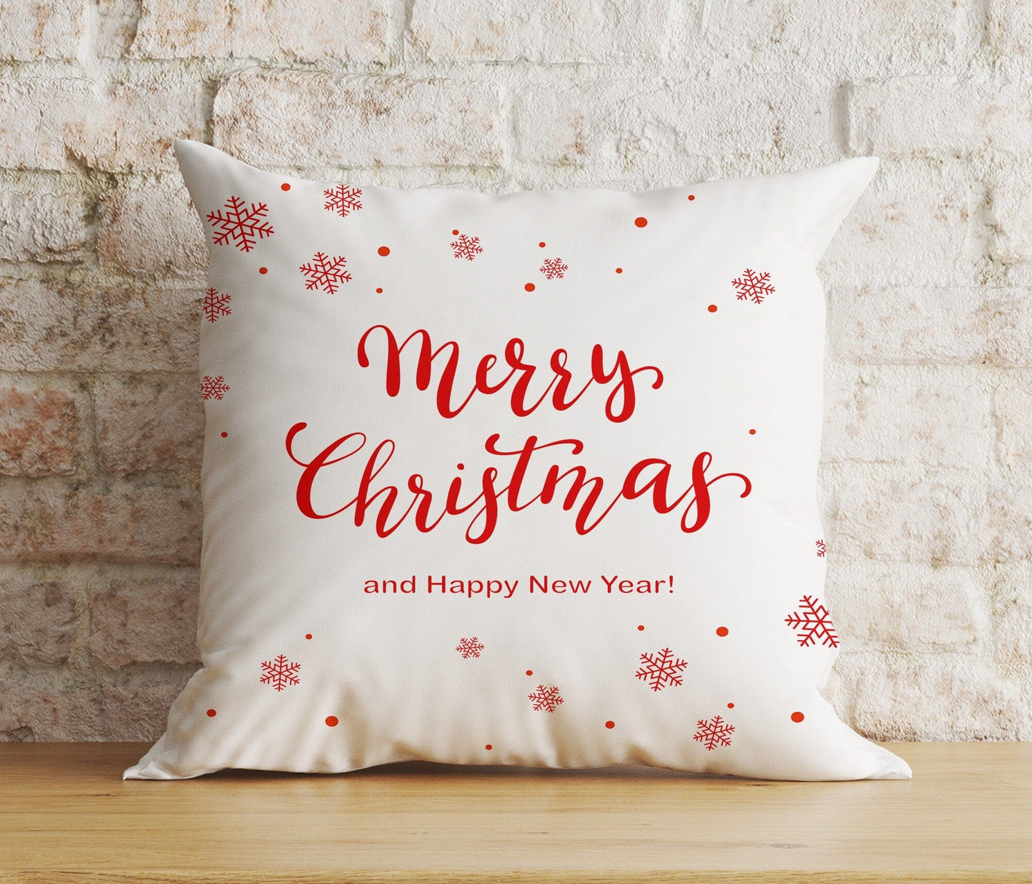 Onay 4 / 12 x 12 inch (30 x 30 cm) Double Side Santa Claus Christmas Stocking Ornament Cushion Covers