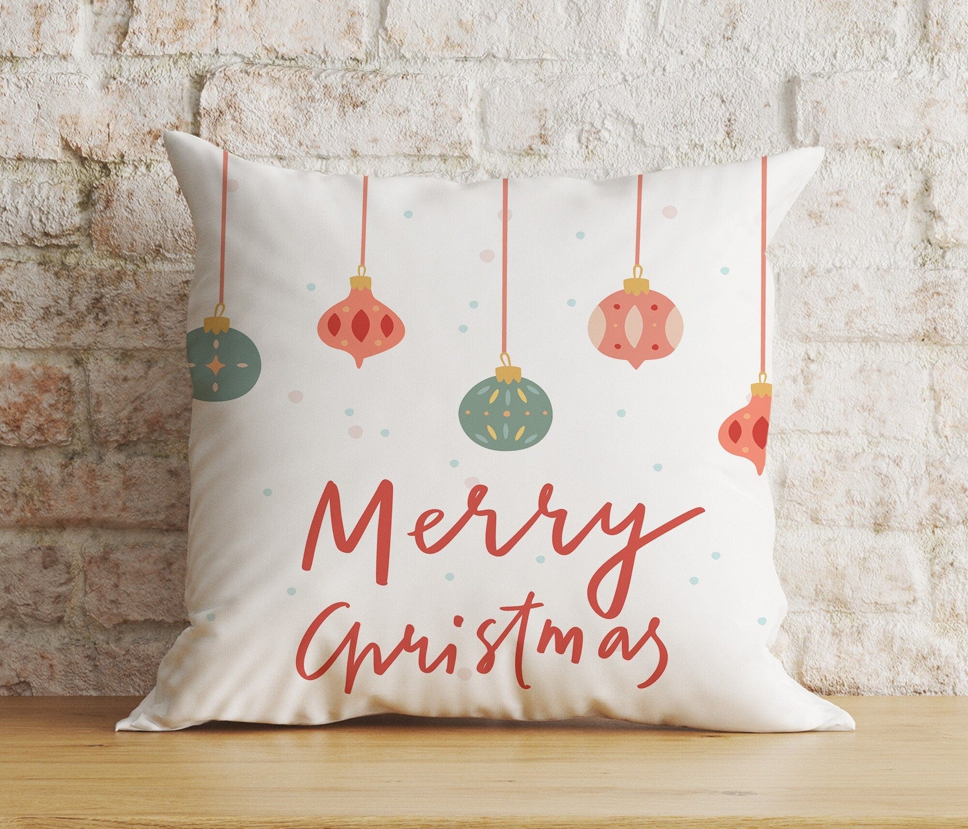 Onay 3 / 12 x 12 inch (30 x 30 cm) Double Side Santa Claus Christmas Stocking Ornament Cushion Covers