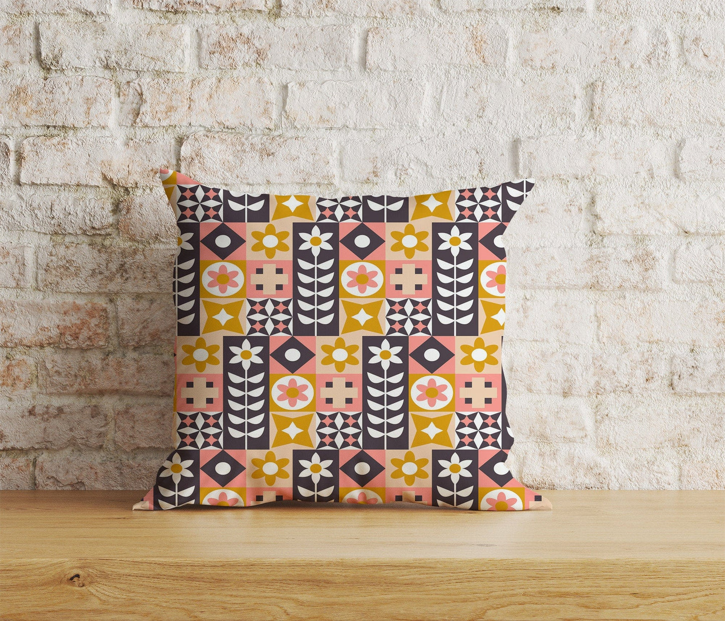 Onay Home Textile Cushion Covers 4 / 12 x 12 inch (30 x 30 cm) Double Side Scandinavian Decor Cushion Cover Linen Throw Pillow Cover