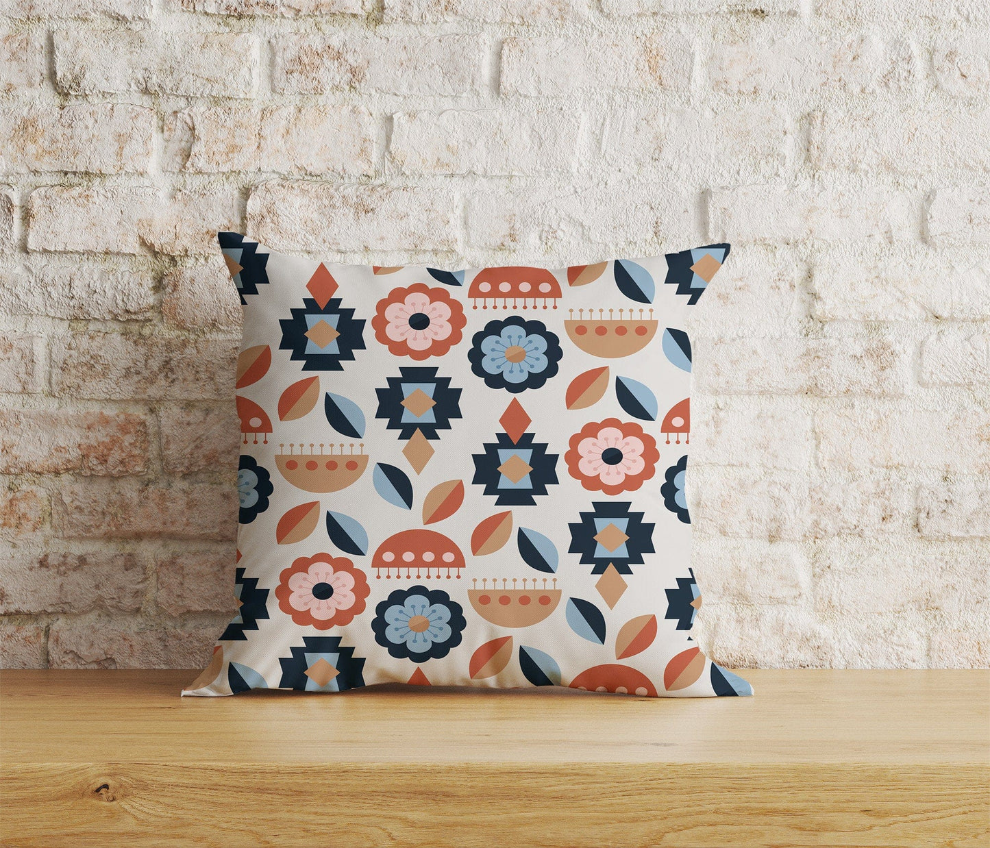 Onay Home Textile Cushion Covers 2 / 12 x 12 inch (30 x 30 cm) Double Side Scandinavian Decor Cushion Cover Linen Throw Pillow Cover