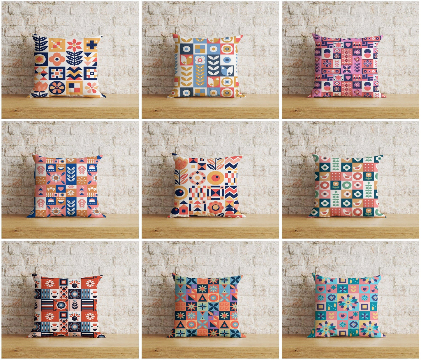 Onay Home Textile Cushion Covers Scandinavian Floral Cushion Cover Ornaments Pillow Cover