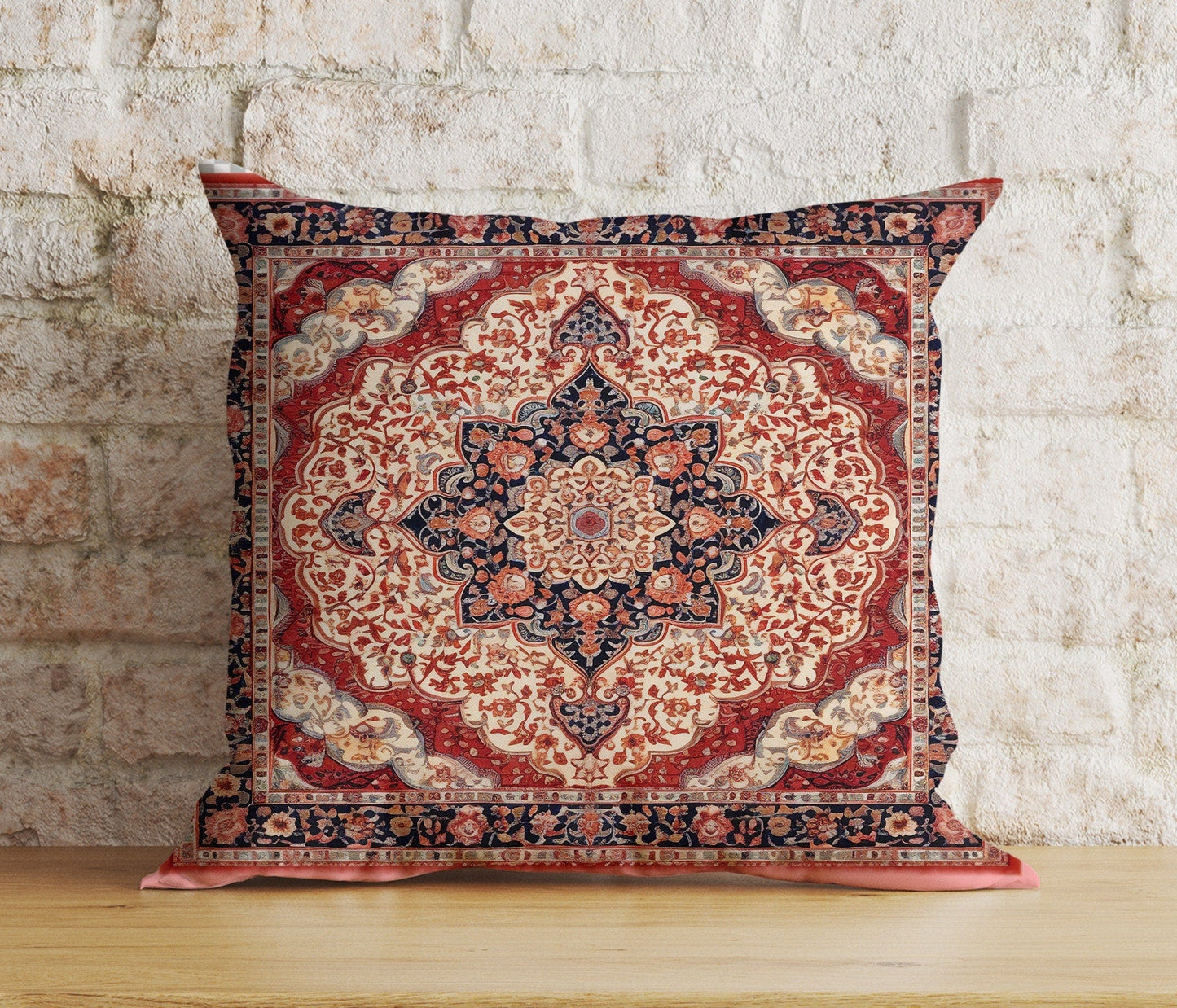 Onay 6 / 12 x 12 inch (30 x 30 cm) Southwestern Aztec Turkish Kilim Ethnic Cushion Cover