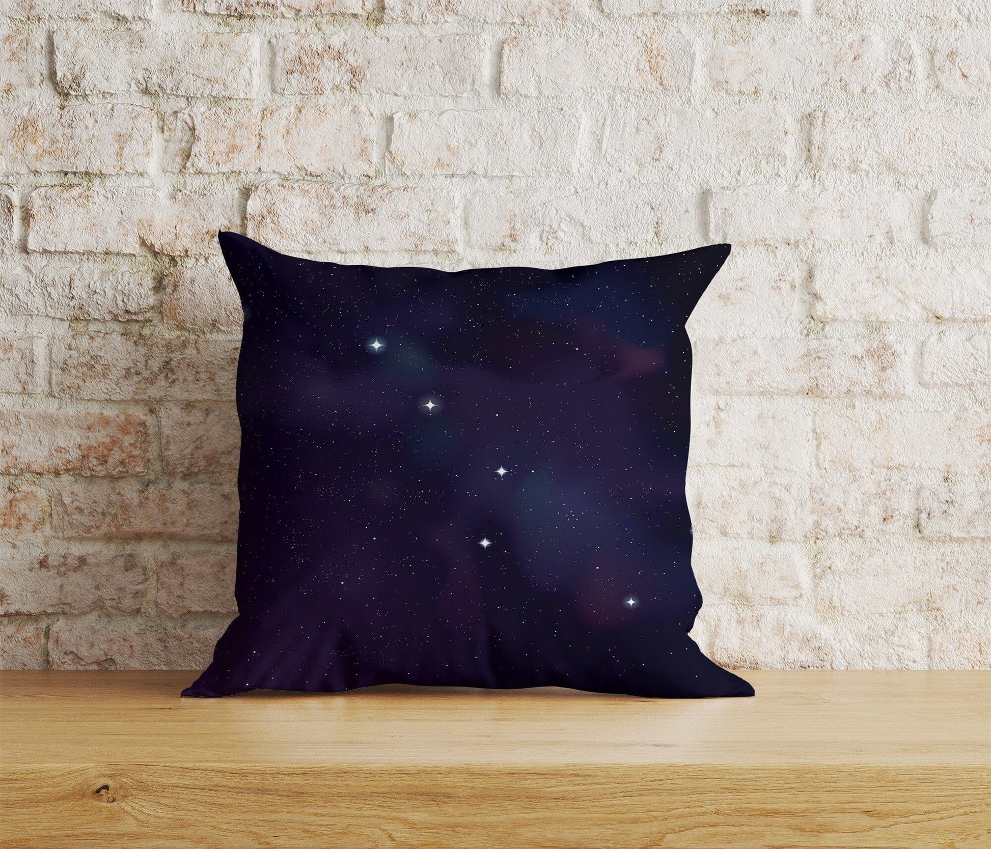 Onay 5 / 12 x 12 inch (30 x 30 cm) Space & Galaxy Star and Planets Printed Cushion Covers