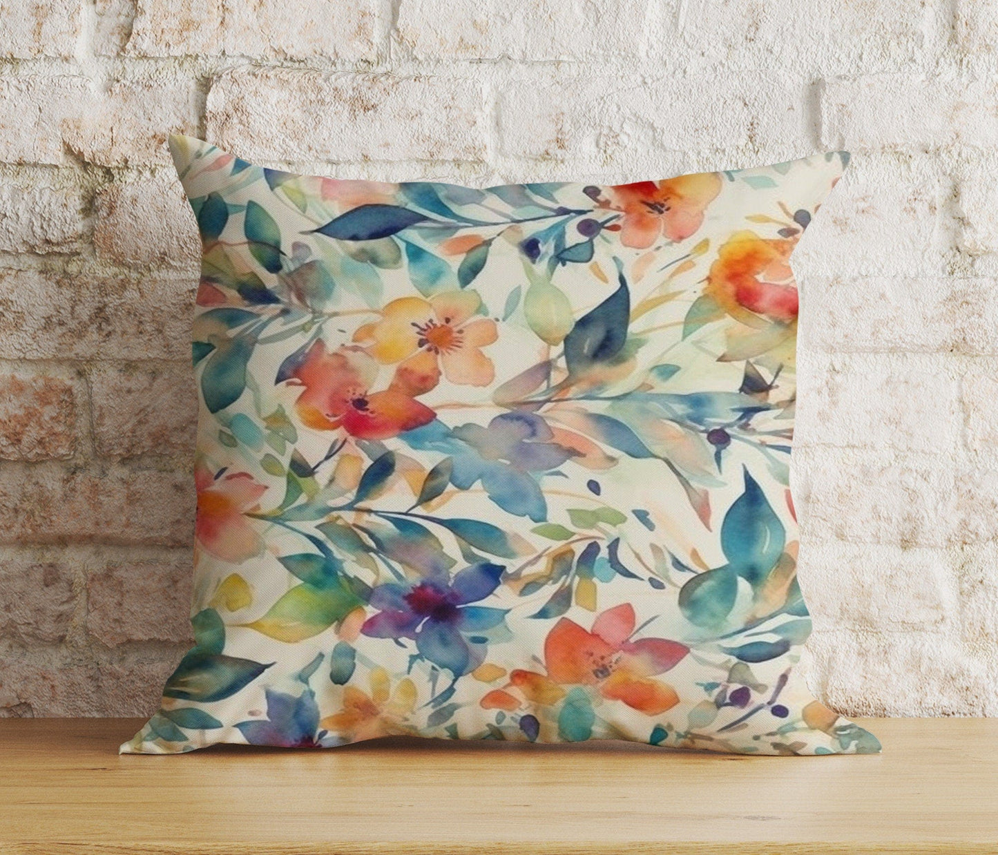 Onay 4 / 12 x 12 inch (30 x 30 cm) Vintage Timeless Flower Botanical Patterns Cushion Cover