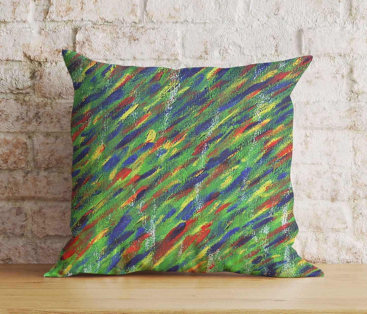Onay 8 / 12 x 12 inch (30 x 30 cm) Vivid Abstract Decorative Splash Effect Cushion Cover