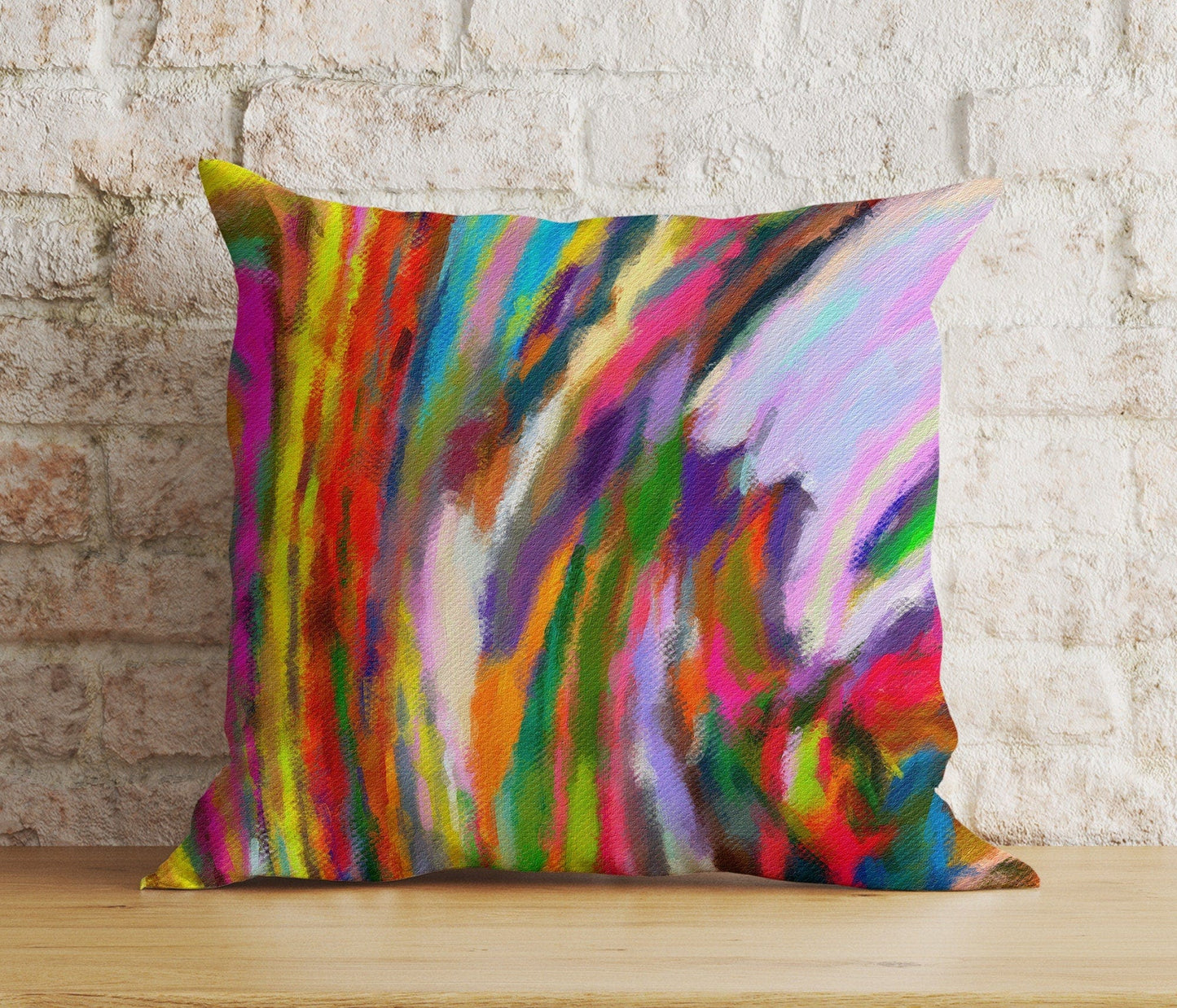 Onay 5 / 12 x 12 inch (30 x 30 cm) Vivid Abstract Decorative Splash Effect Cushion Cover