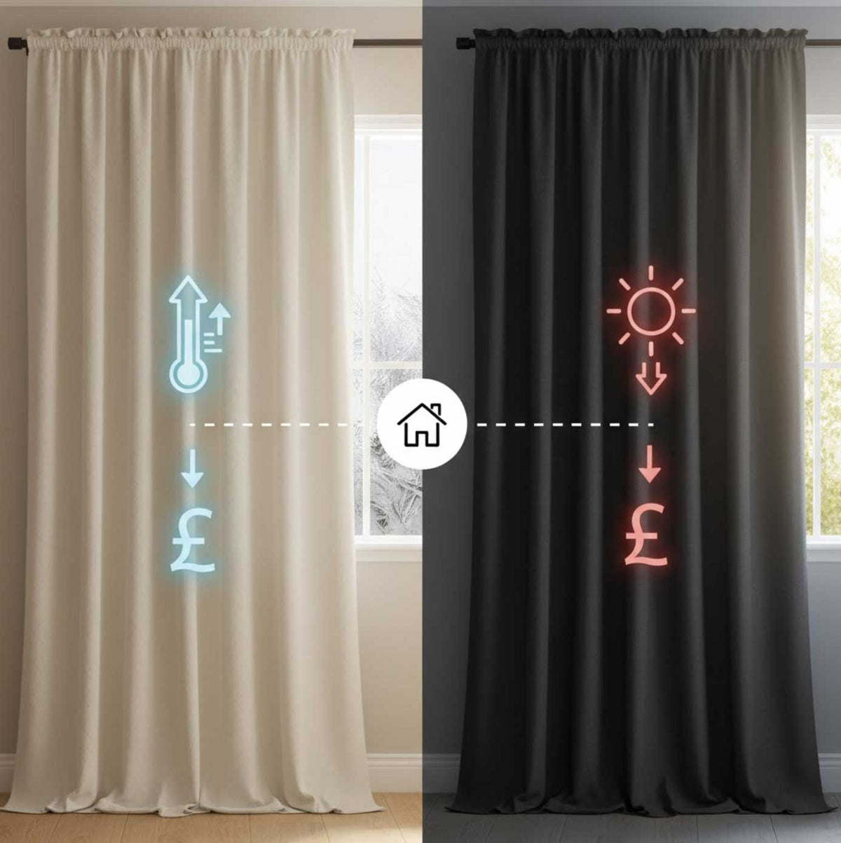 Thermal vs. Blackout: Which Curtains Saves You More on UK Energy Bills?