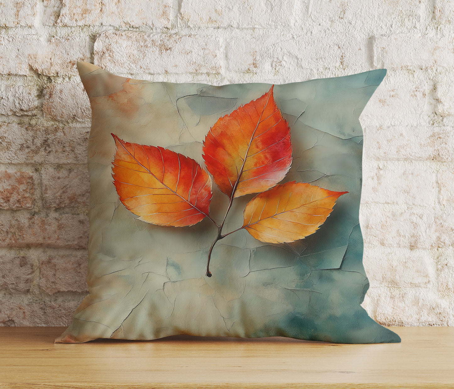 Fall Decor Vibrant Autumn Leaves Cushion Cover Autumn Tree and Leaves