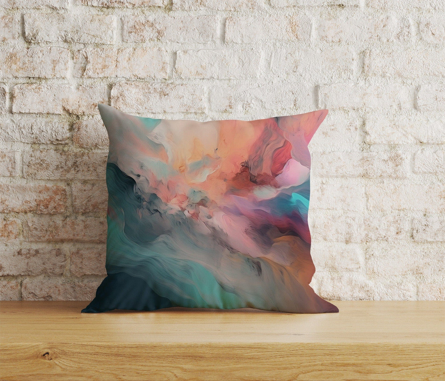 Onay Home Textile 9 / 12 x 12 inch (30 x 30 cm) Double Side Abstract Colorful Cushion Cover Living Room Pillow Cover