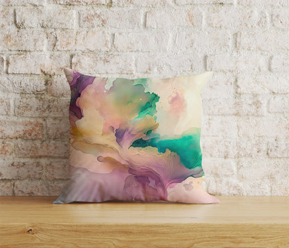 Onay Home Textile 5 / 12 x 12 inch (30 x 30 cm) Double Side Abstract Colorful Cushion Cover Living Room Pillow Cover