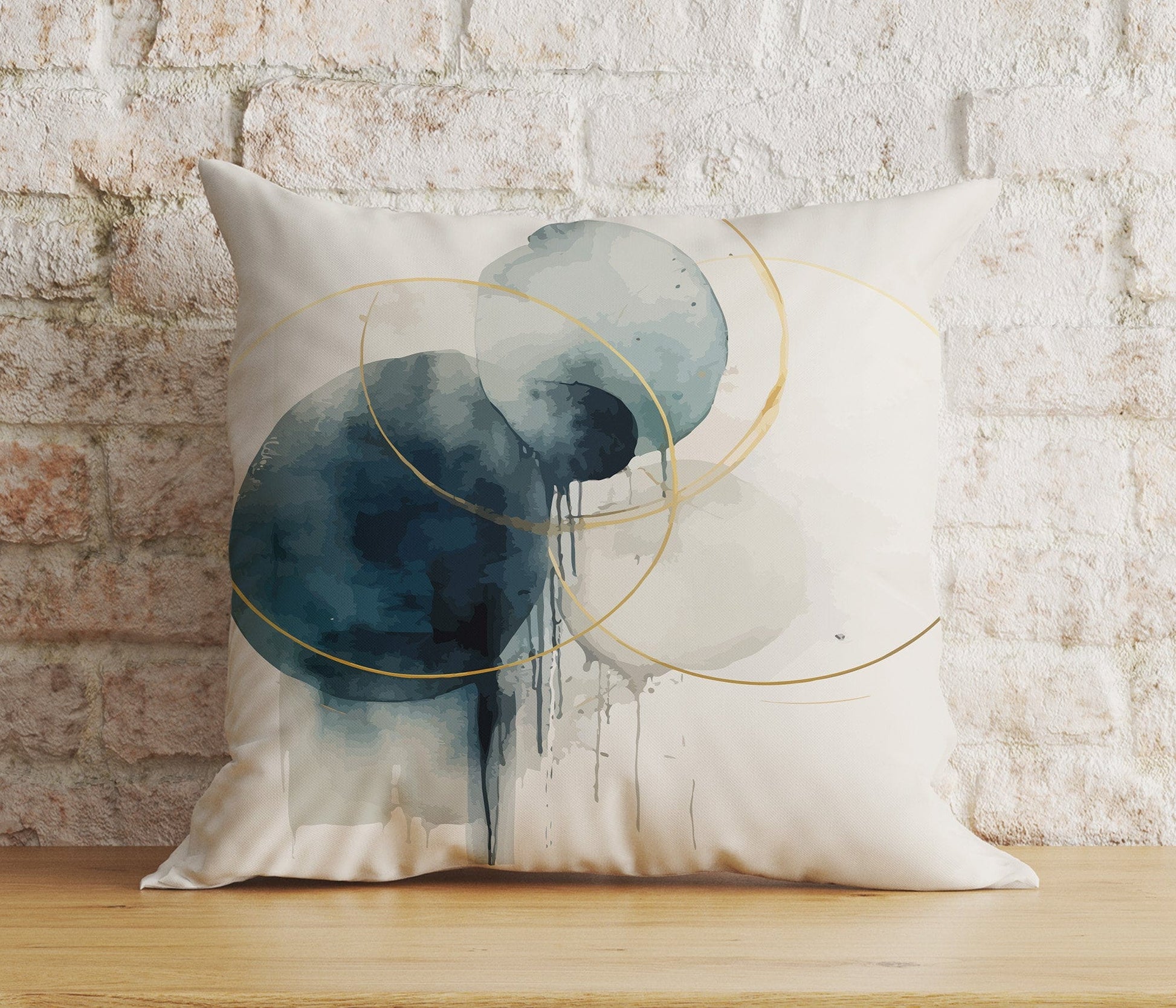Onay 7 / 12 x 12 inch (30 x 30 cm) Double Side Abstract Cushion Cover Mid Century Modern Pillow Cover Minimalist Drawing