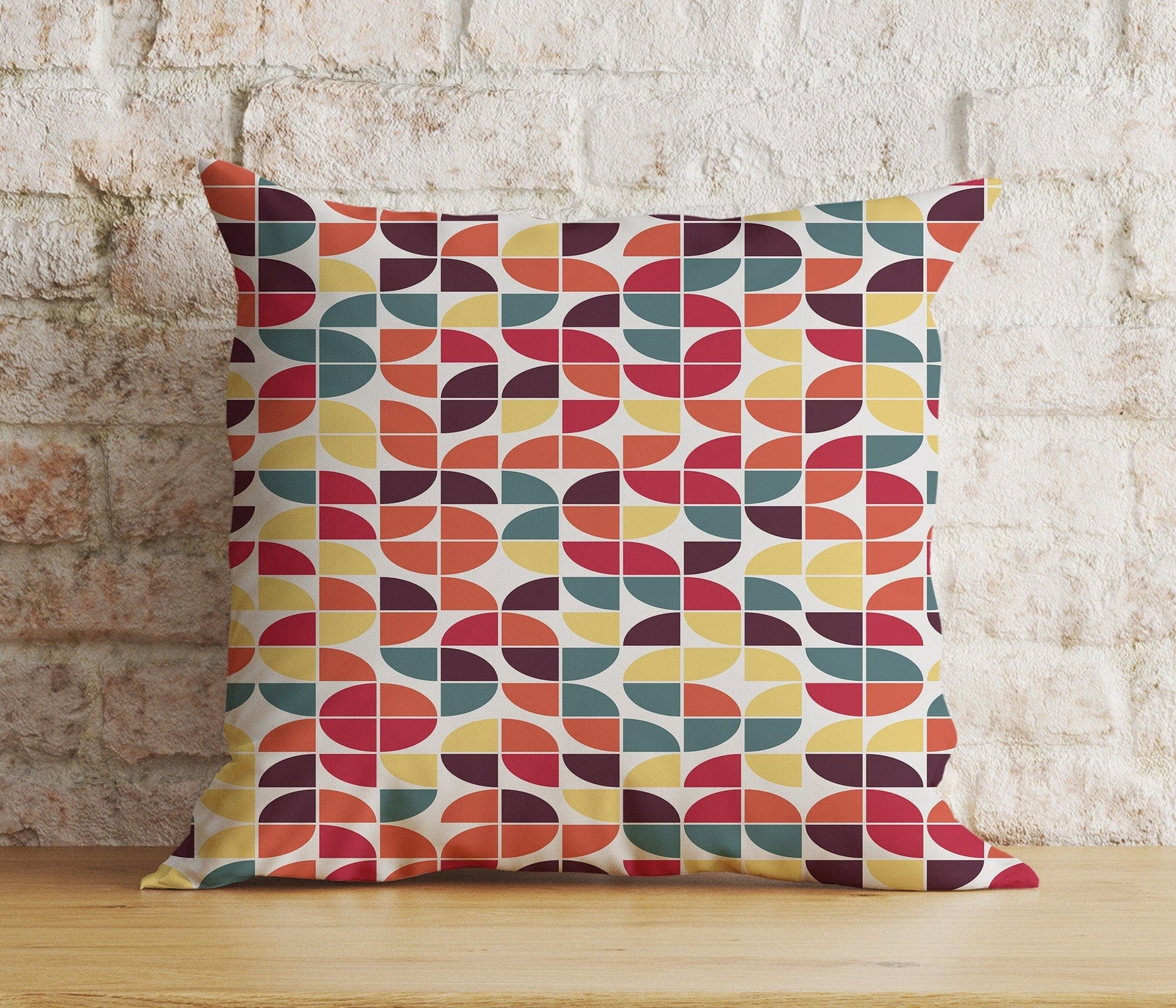 Onay Abstract Retro Cushion Cover Mid Century Modern Pillow Covers