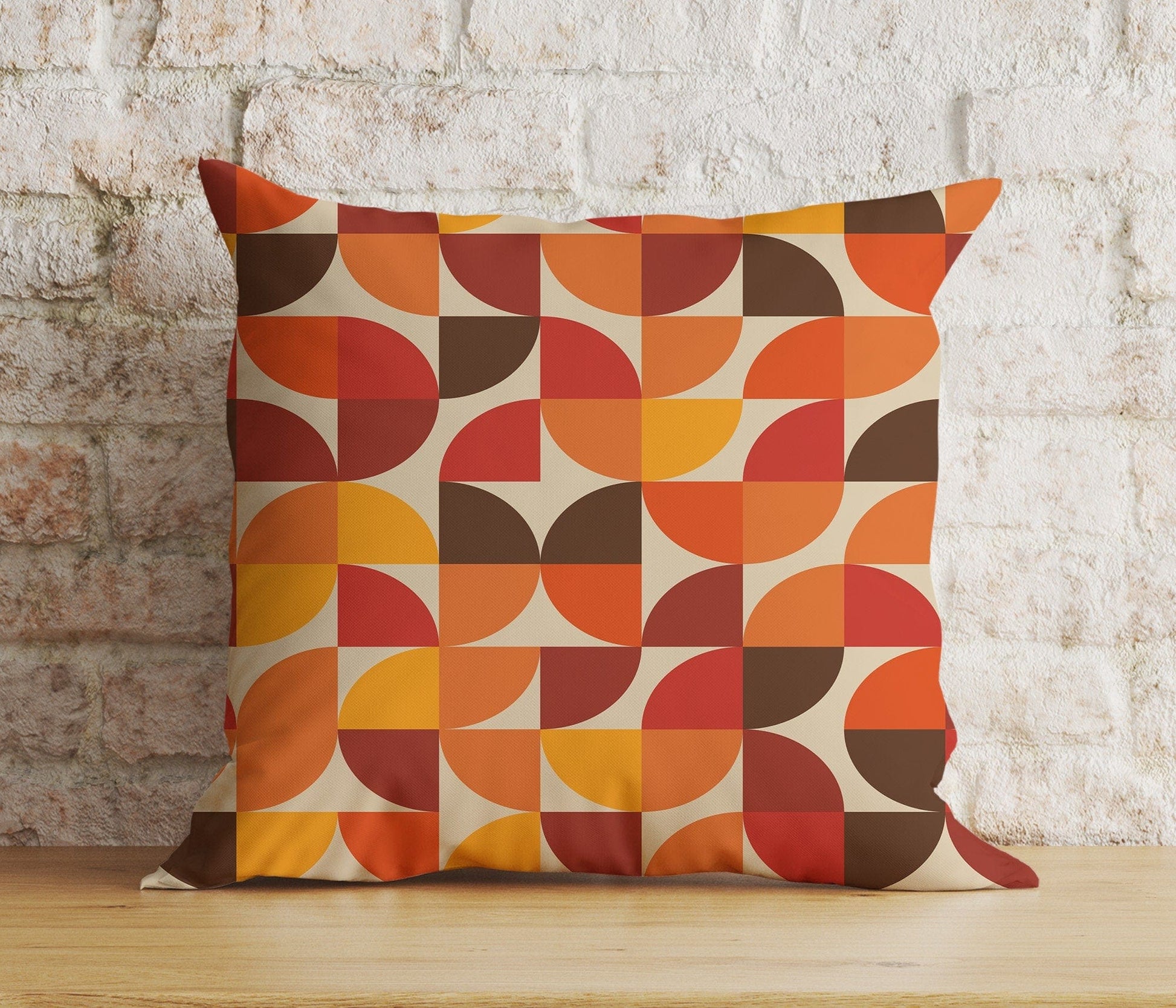 Onay Abstract Retro Cushion Cover Mid Century Modern Pillow Covers