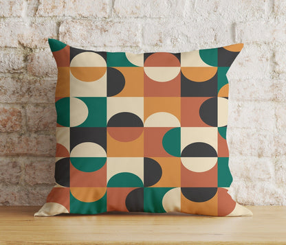 Onay Abstract Retro Cushion Cover Mid Century Modern Pillow Covers