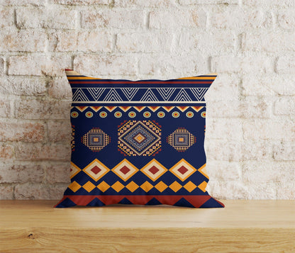 Onay Home Textile 9 / 12 x 12 inch (30 x 30 cm) Double Side African Tribal Art Cushion Cover African Style Pillow Cover