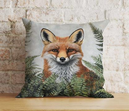 Onay Cushion Covers Autumn Fox in Fall Leaves Cushion Covers