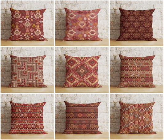Onay Aztec Southwestern Cushion Cover Traditional Turkish Kilim Pillow Cover