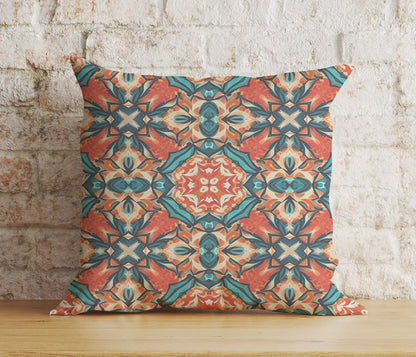 Onay 9 / 12 x 12 inch (30 x 30 cm) Double Side Aztec Southwestern Cushion Cover Turkish Kilim Euro Shams Pillow Cover
