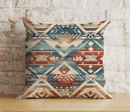Onay 6 / 12 x 12 inch (30 x 30 cm) Double Side Aztec Southwestern Cushion Cover Turkish Kilim Euro Shams Pillow Cover